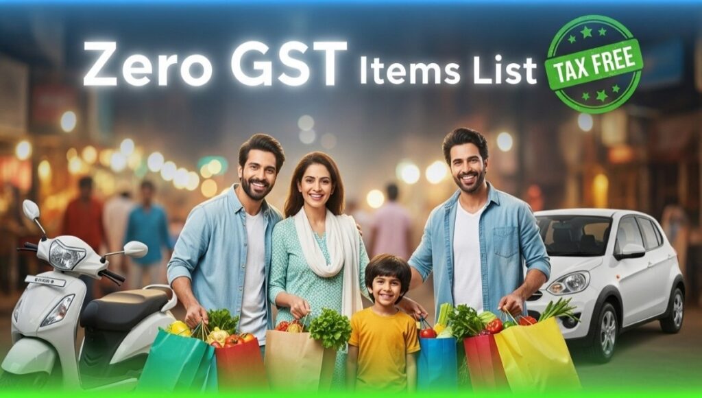 Zero GST items list