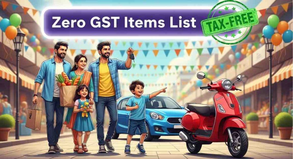  Zero GST items list 